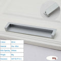 Trenching American Style Invisible Embedded Dark Handle Sliding Door Drawer Cabinet Door Wardrobe Handle Modern Minimalist