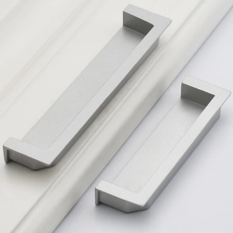 Trenching American Style Invisible Embedded Dark Handle Sliding Door Drawer Cabinet Door Wardrobe Handle Modern Minimalist
