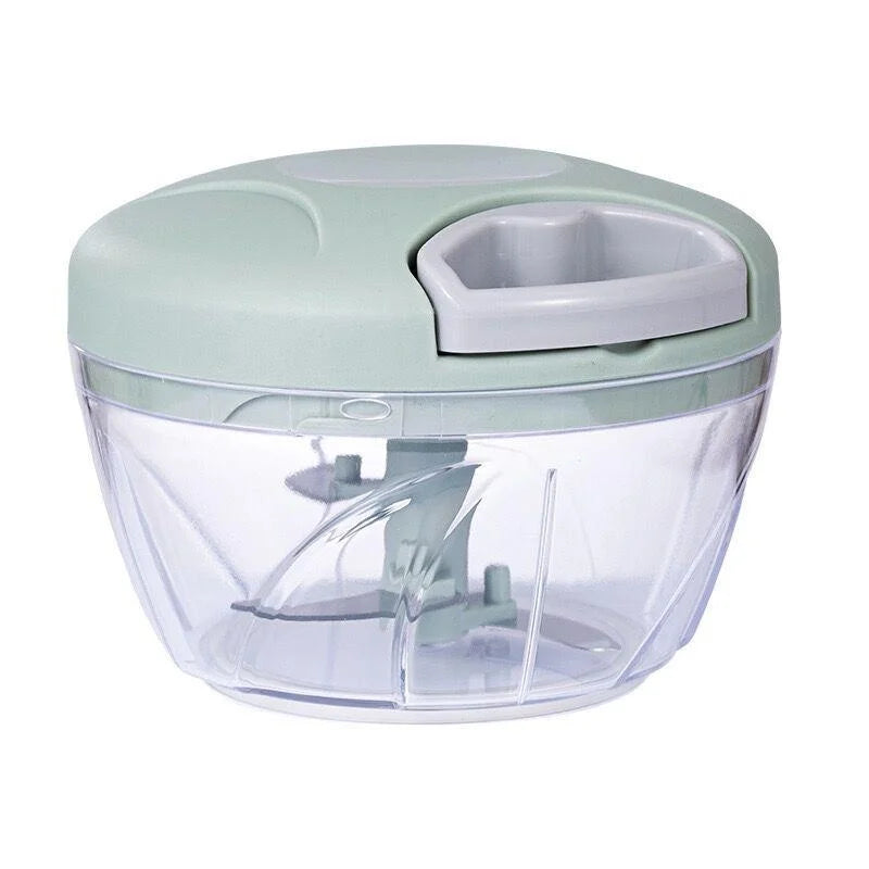Manual Garlic Chopper & Vegetable Mincer – Rotate Press Crusher
