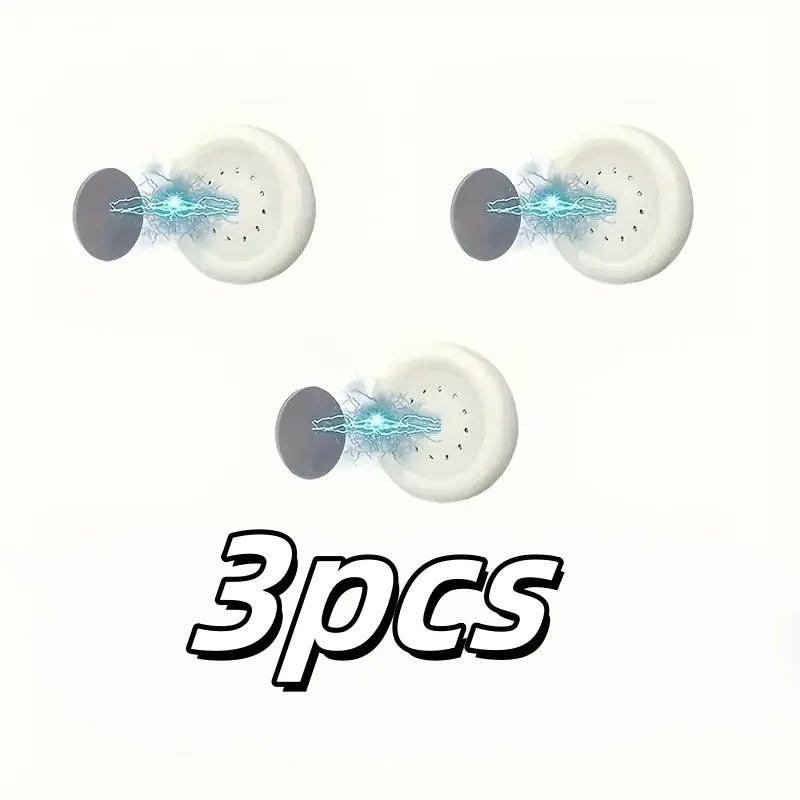 Magnetic Remote Control Holder – No-Drill Wall Mount (3-Pack)
