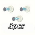 Magnetic Remote Control Holder – No-Drill Wall Mount (3-Pack)