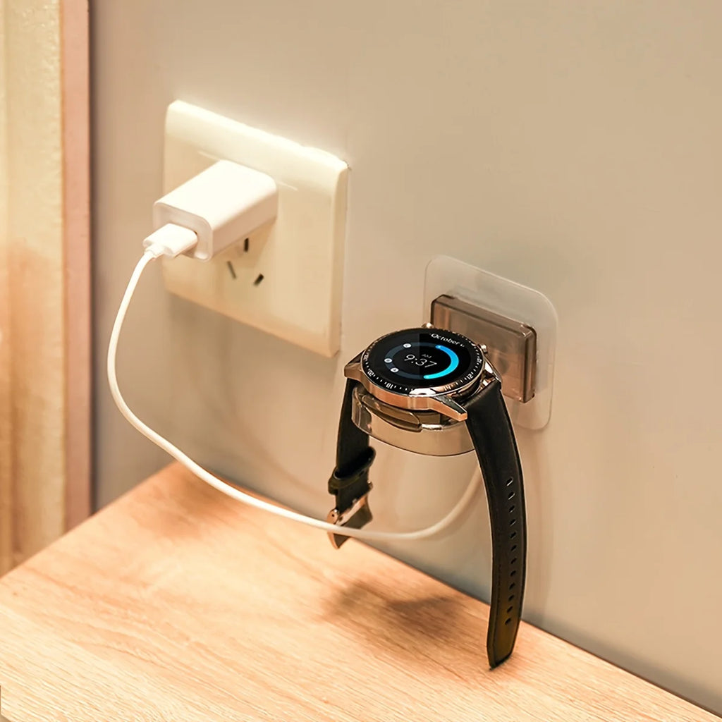 Wall-Mounted Watch Charging Stand – Multi-Function Watch Display & Storage Rack