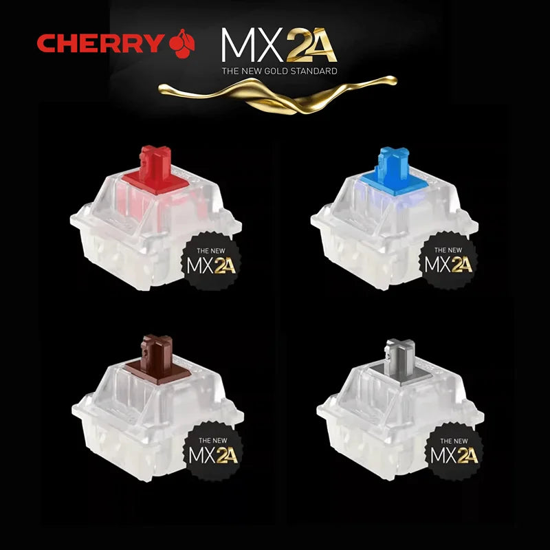 Cherry MX2A Mechanical Keyboard Switches – Linear & Tactile 3-Pin RGB