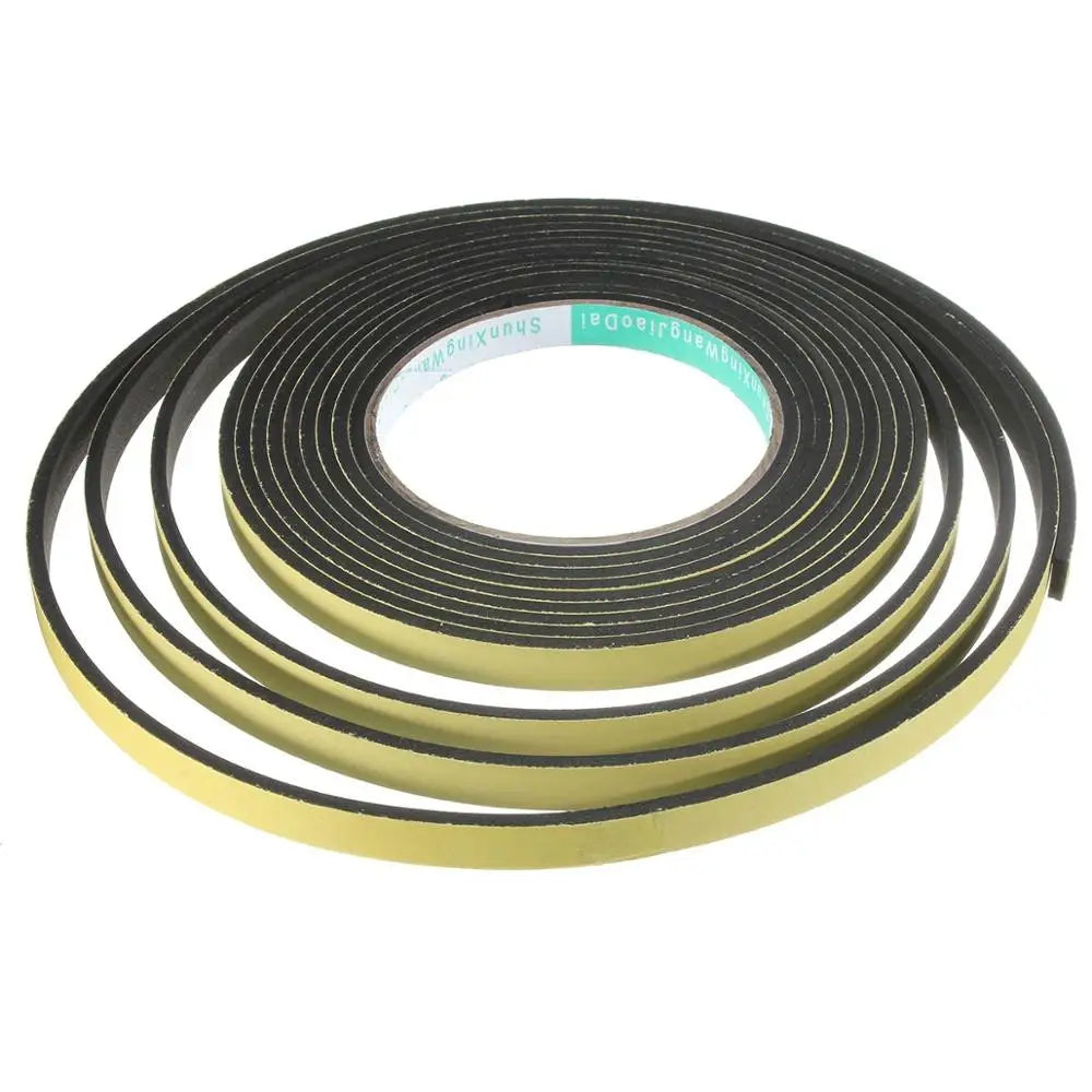 Self-Adhesive Door & Window Foam Seal Strip – Waterproof Draft Stopper (2M)