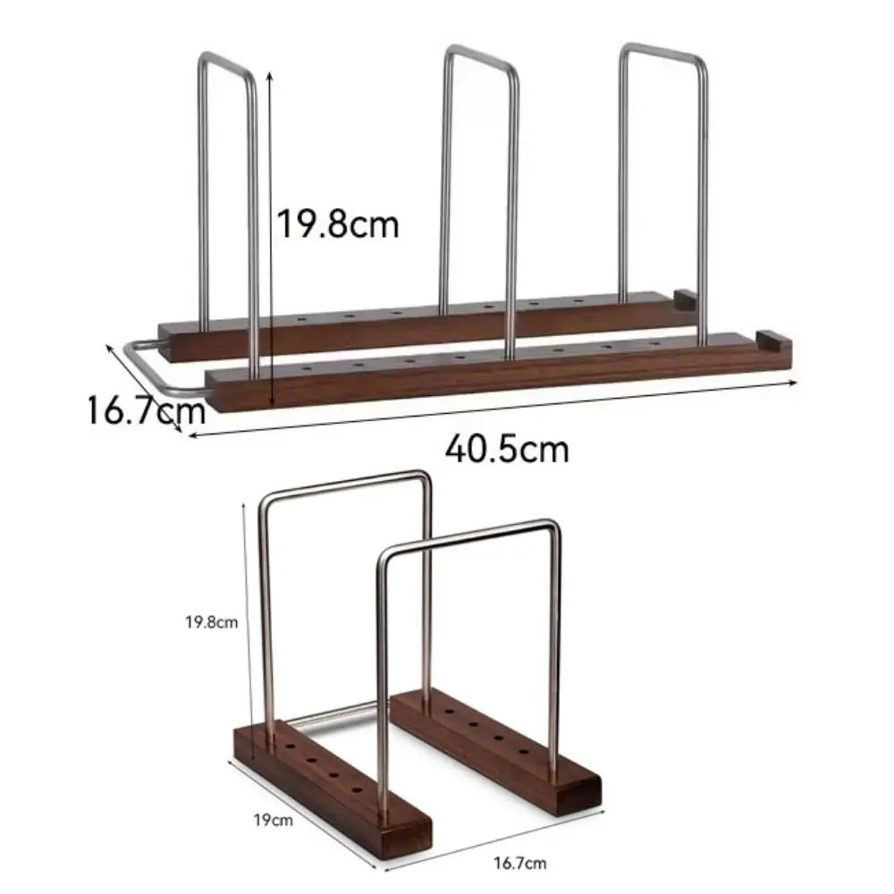 Retro Solid Walnut Vinyl Record Holder Adjustable Portable Record Stand Space Saving Album Display Holder