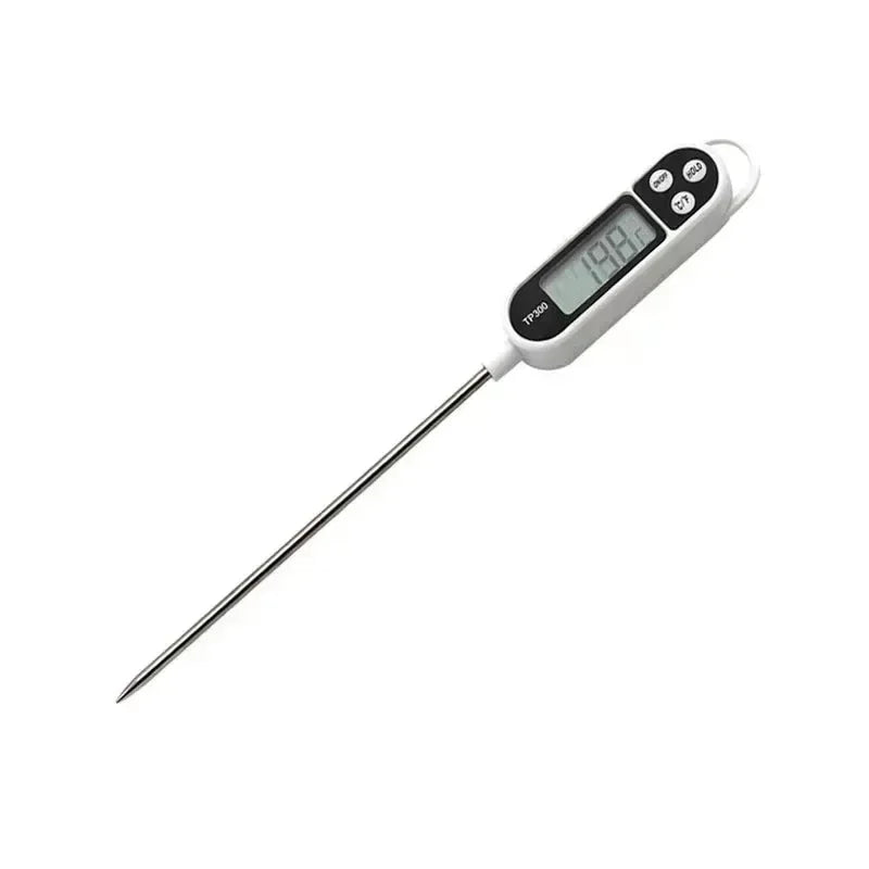 Digital Instant-Read Food Thermometer – Kitchen & BBQ Meat Probe