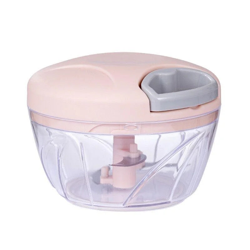 Manual Garlic Chopper & Vegetable Mincer – Rotate Press Crusher