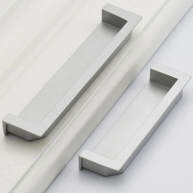 Trenching American Style Invisible Embedded Dark Handle Sliding Door Drawer Cabinet Door Wardrobe Handle Modern Minimalist
