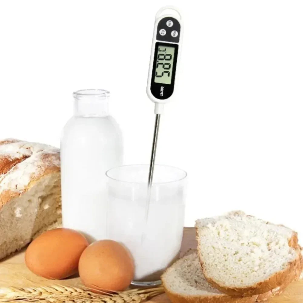 Digital Instant-Read Food Thermometer – Kitchen & BBQ Meat Probe