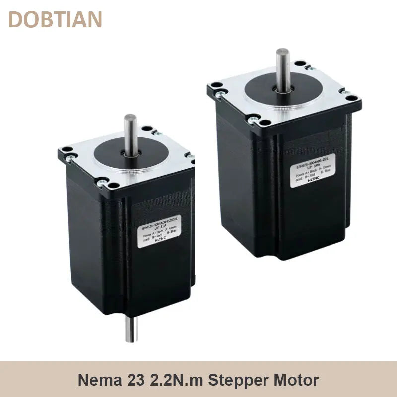 57mm 3a Nema 23 4 wire 2 phase Stepper motor 82mm length 2.2 N.m torque 315Oz-in Nema23 engine for CNC Engraver Router