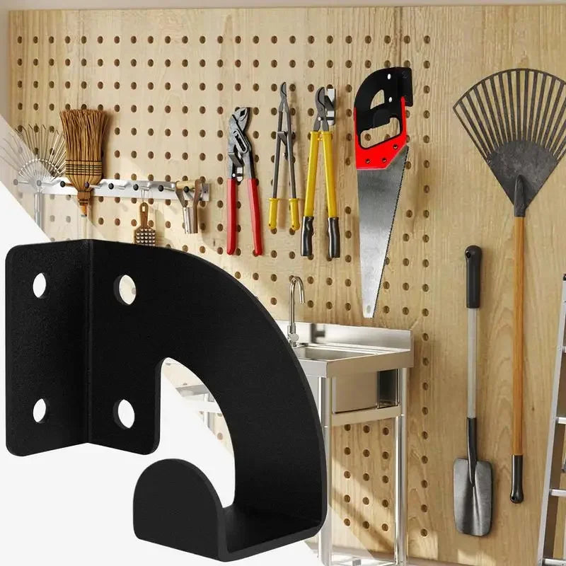 Heavy-Duty Metal Chainsaw Wall Mount – Workshop Tool Storage Rack for Chainsaws, Trimmers & Lawn Equipment