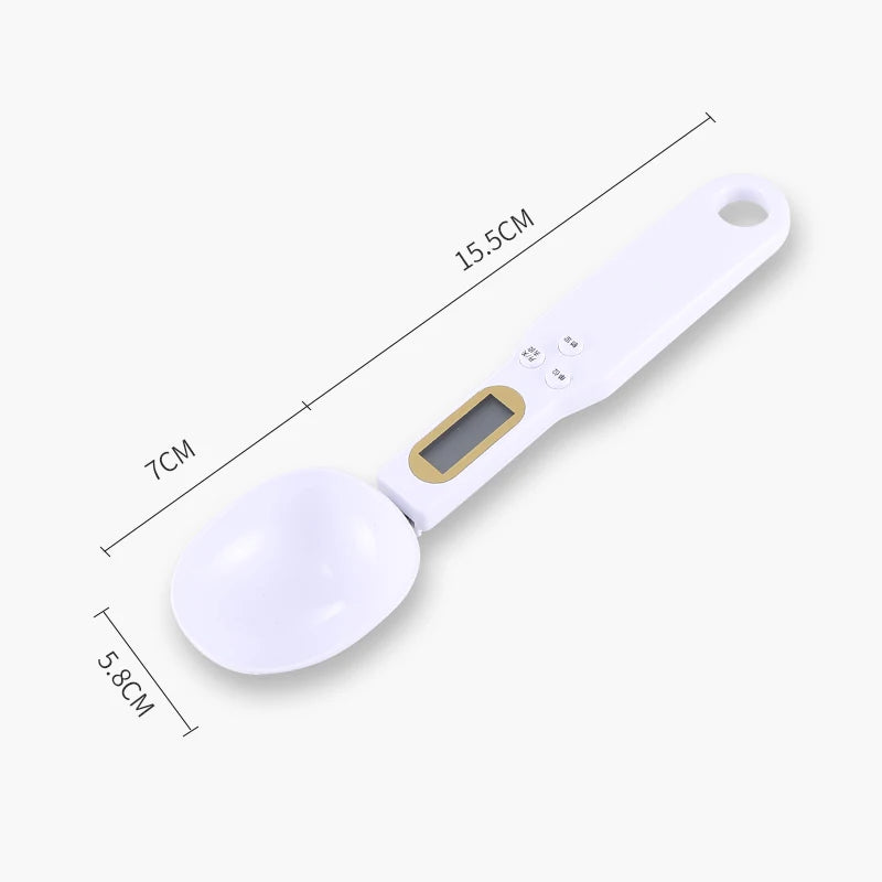 Mini Digital Spoon Scale – Pocket Kitchen Scale 0.1g to 500g