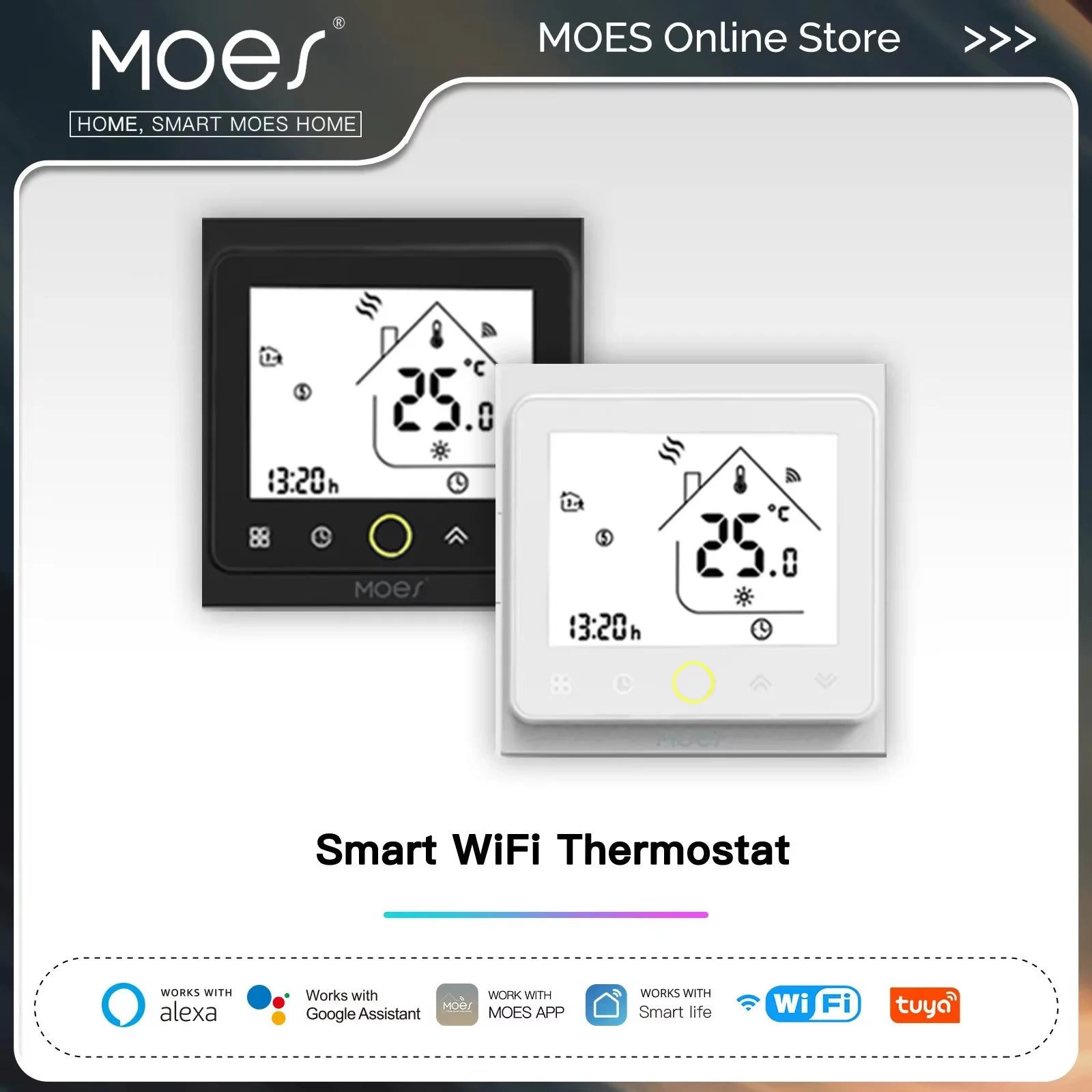 Smart WiFi Thermostat Temperature Controller Water Electric Warm Floor Heating Water Gas Boiler Works with Echo Google Home Tuya