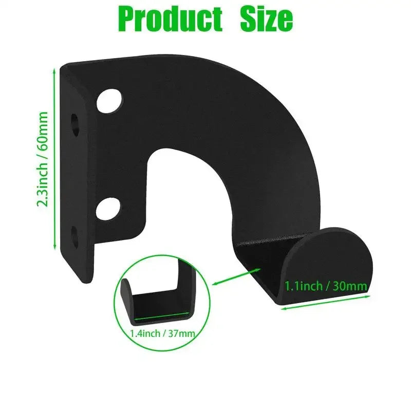 Heavy-Duty Metal Chainsaw Wall Mount – Workshop Tool Storage Rack for Chainsaws, Trimmers & Lawn Equipment