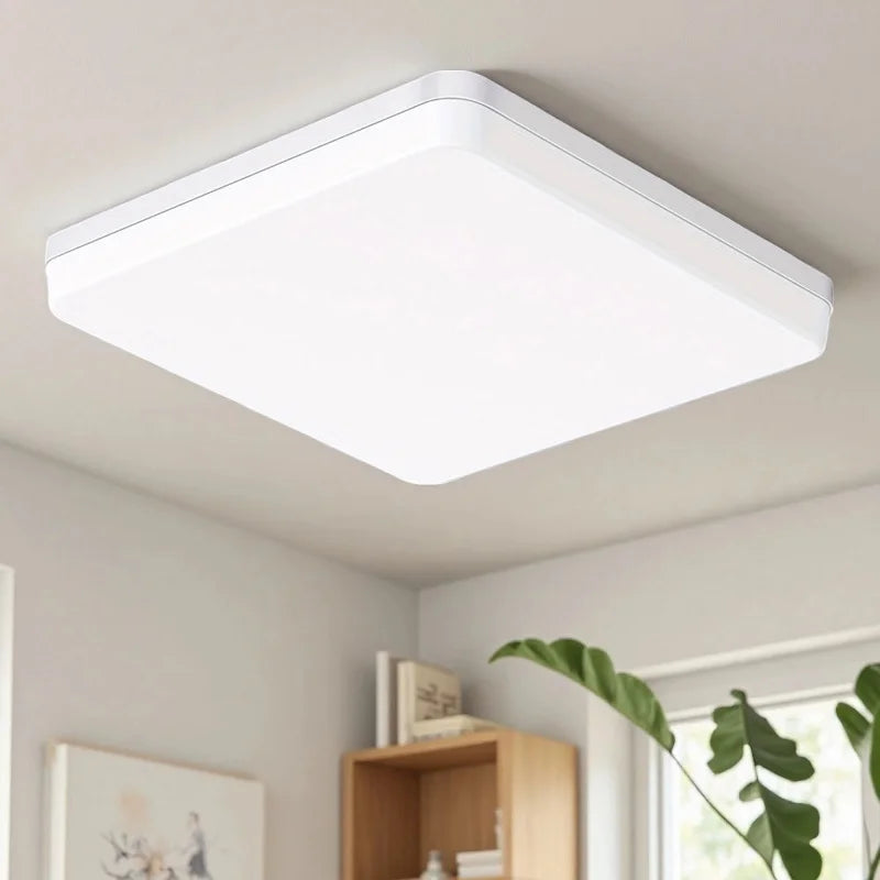 Modern LED Ceiling Lamp 18-48W Flush Mount 3000K-6000K Daylight Home Lighting for Bedroom Living Room Kitchen Hallway