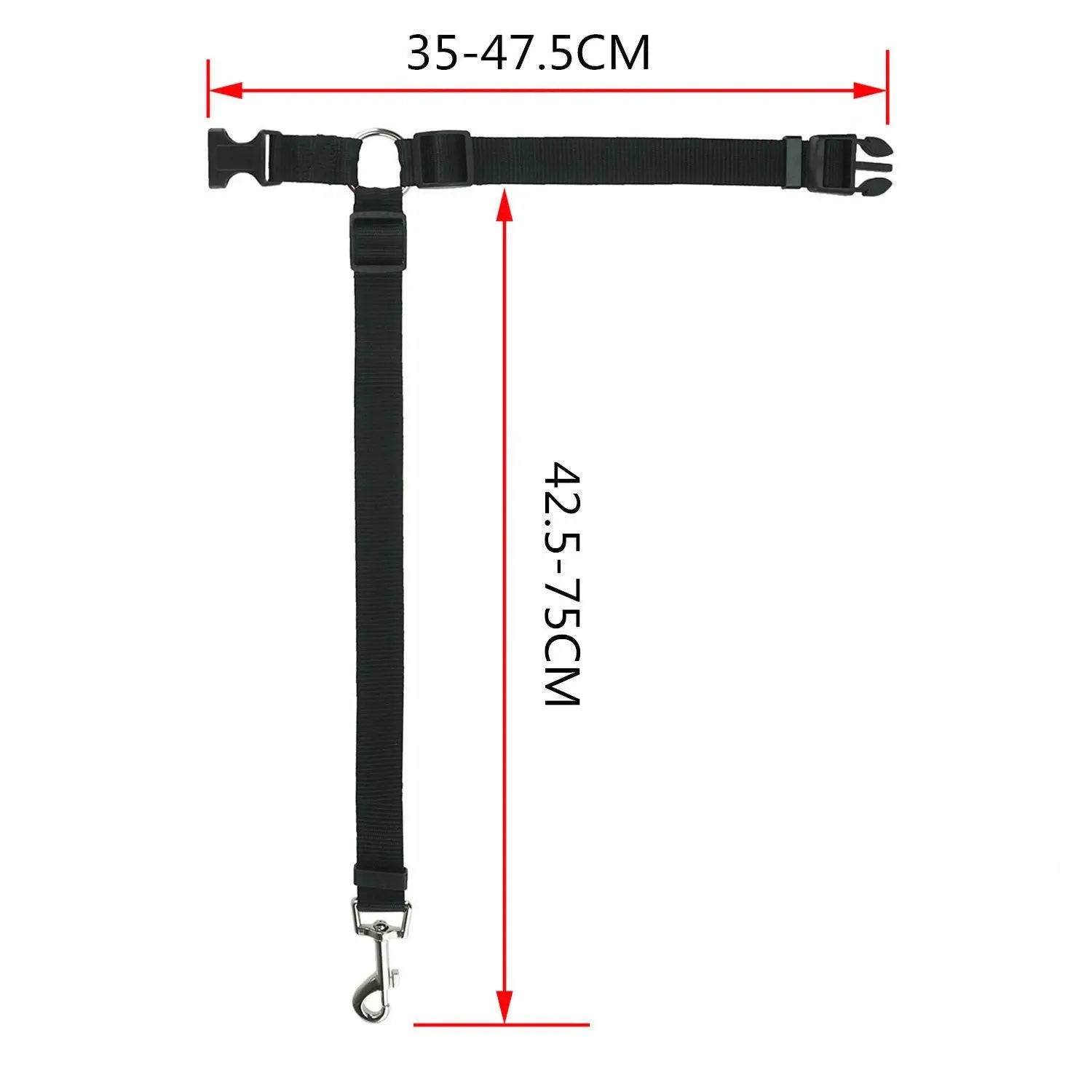 Adjustable Pet Car Seat Belt – Dog Safety Harness Restraint for All Vehicles